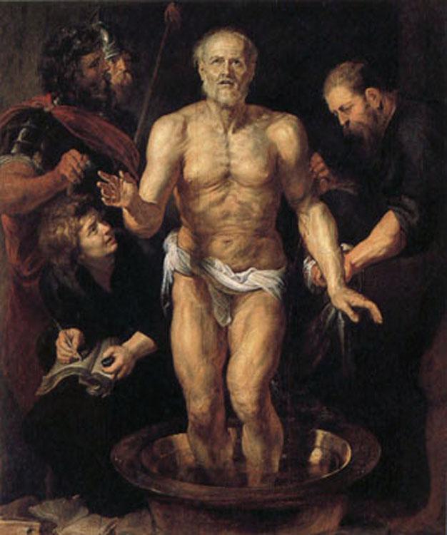 Peter Paul Rubens The Death of Seneca (mk01) France oil painting art